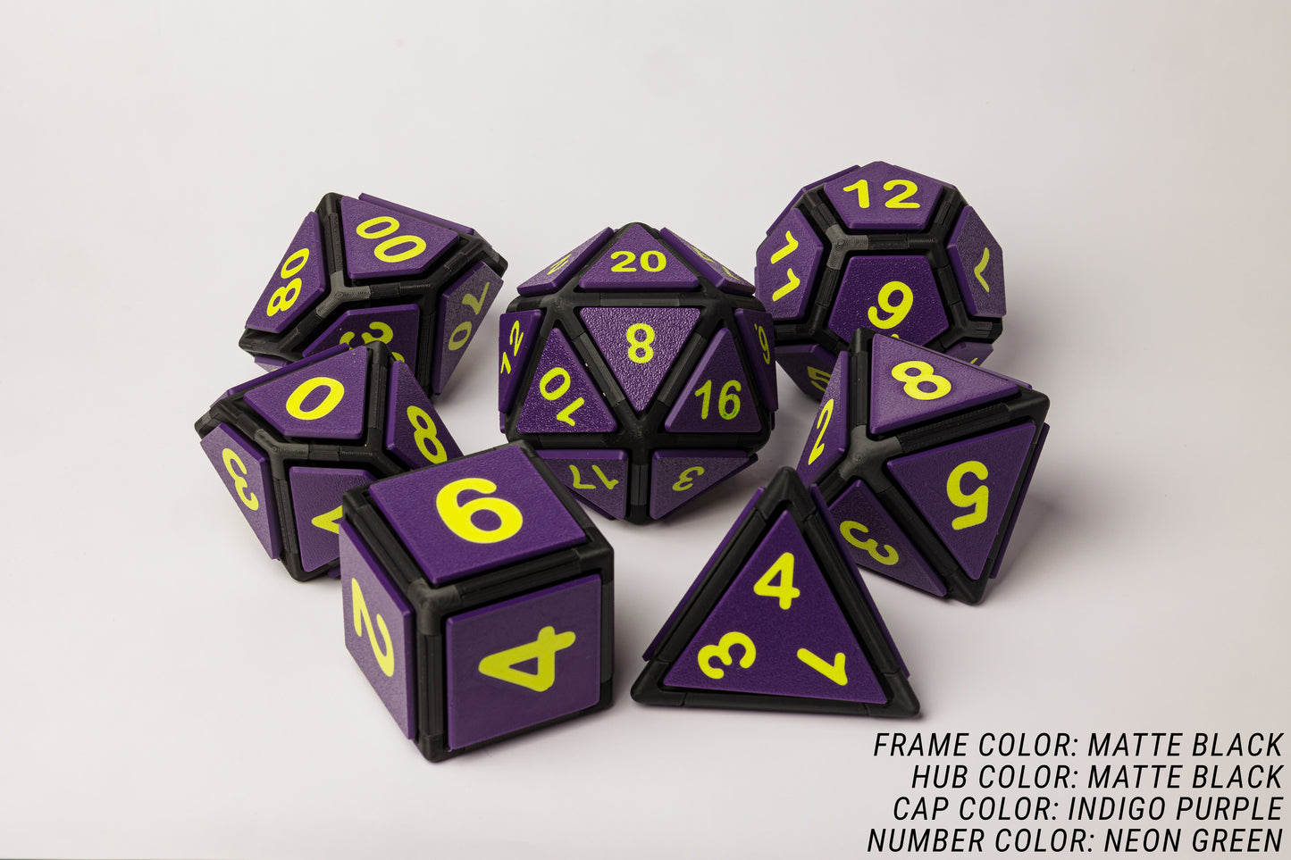 Clicky Polyhedral Dice