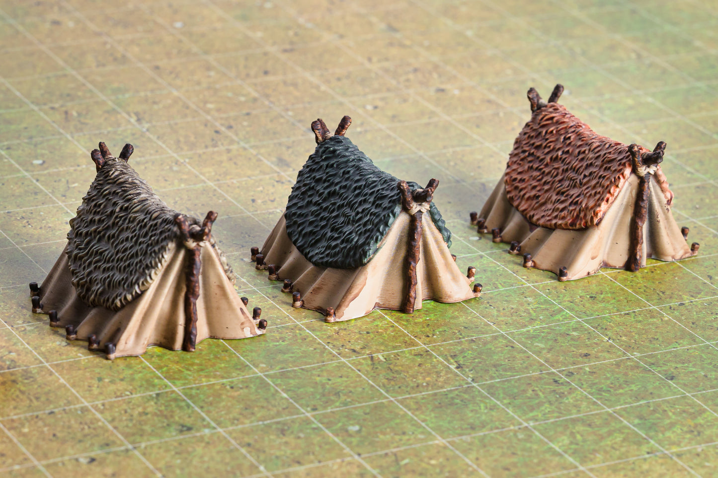 Tents w/Fur